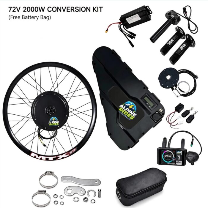 2000W Conversion Kit 72v - 25Ah